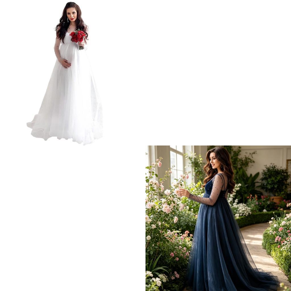 Women Fashion Photoshoot - Váy bà bầu sành điệu XXFE