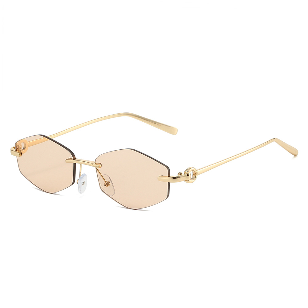 Rhombus Polygon Sunglasses 202 - đánh giá và giá Women Fashion Photoshoot