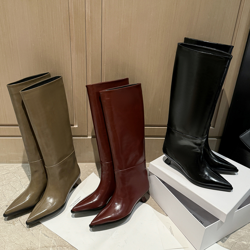 QUTAA Fashion News Women Knee  - đánh giá và giá Women'S Fashion Knee High Boots
