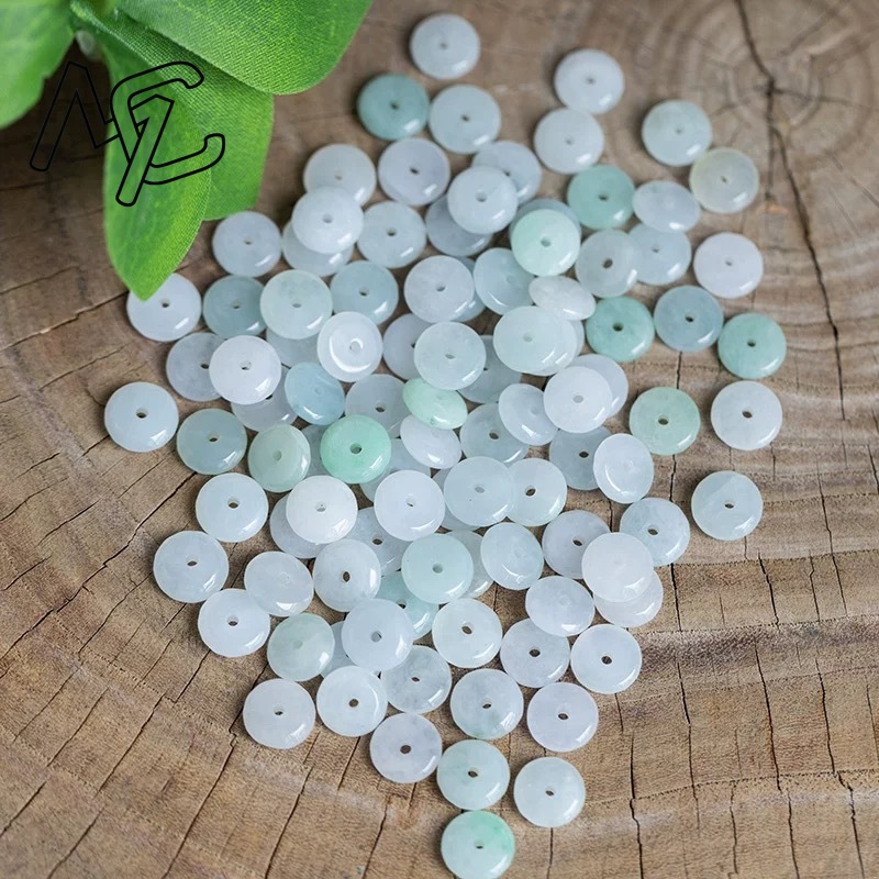 10pcs Natural Emerald White Ja - đánh giá và giá Women'S Fashion Jewellery