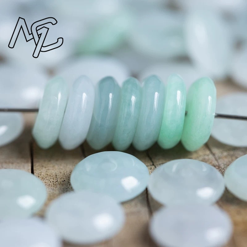 10pcs Natural Emerald White Ja - đánh giá và giá Women'S Fashion Jewellery