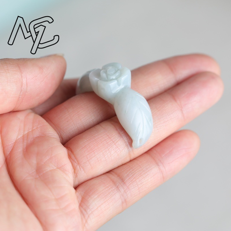 2PC Natural White Jadeite Jade - đánh giá và giá Women'S Fashion Jewellery