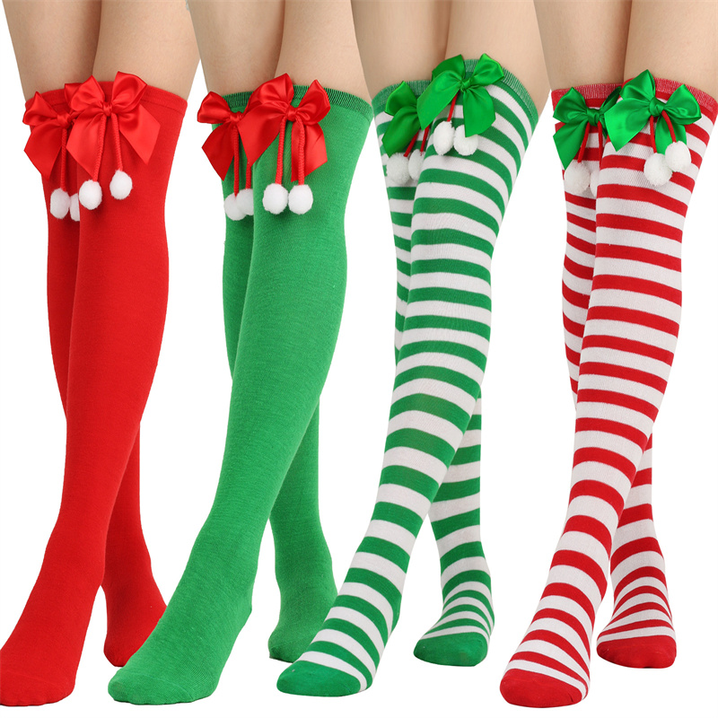 Christmas Bow Tie Knit Socks a - đánh giá và giá Women Fashion Over The Years