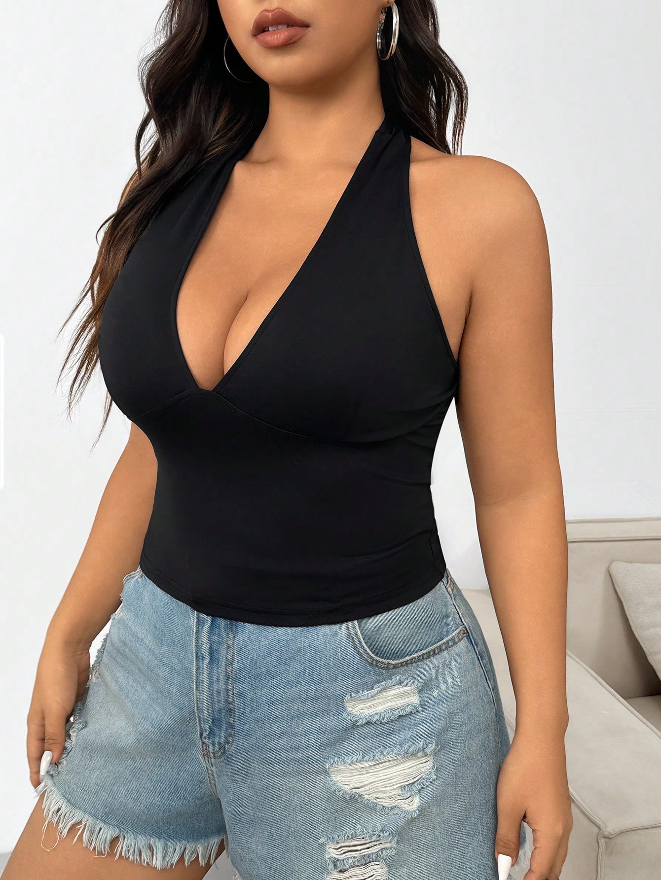 New Fashion Solid Color Plus S - đánh giá và giá Women'S Fashion Vest Tops