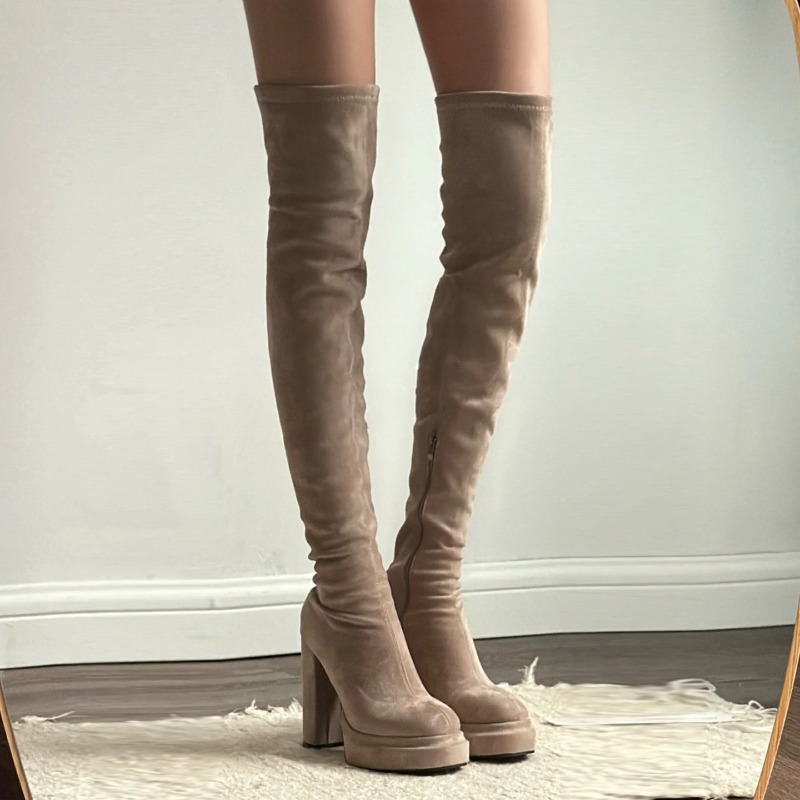 Nightclub Fashion Woman Thigh  - đánh giá và giá Women'S Fashion Knee High Boots