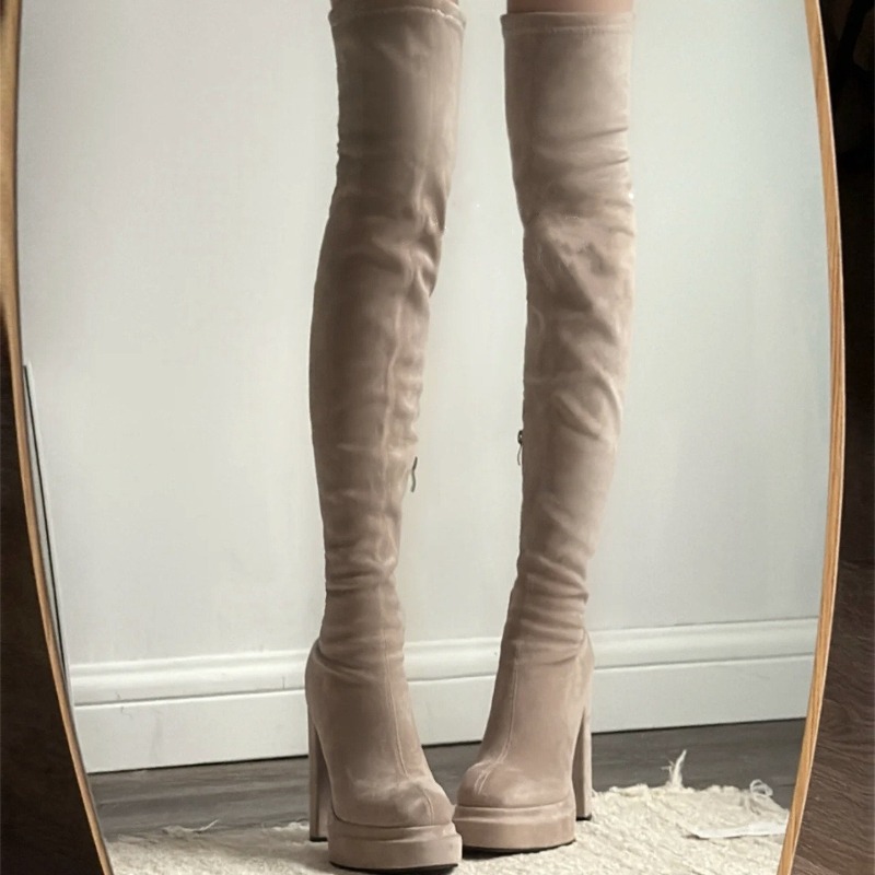 Nightclub Fashion Woman Thigh  - đánh giá và giá Women'S Fashion Knee High Boots