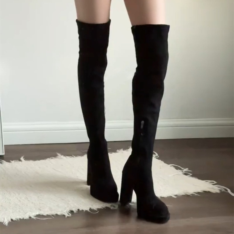 Nightclub Fashion Woman Thigh  - đánh giá và giá Women'S Fashion Knee High Boots