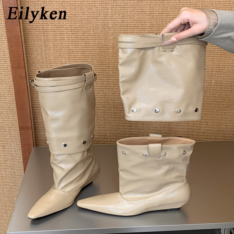 Eilyken New Fashion Pointed To - đánh giá và giá Women'S Fashion Knee High Boots