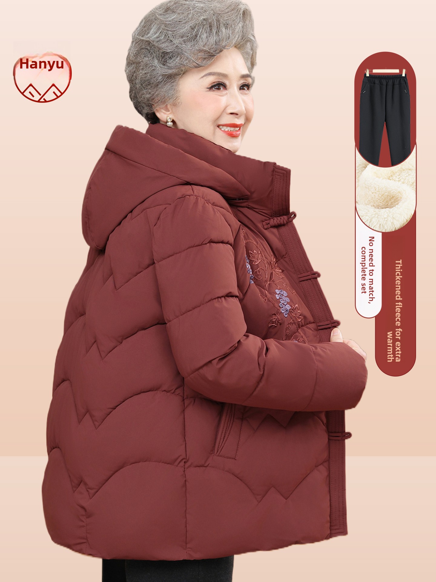 Thickened Embroidered Fleece L - đánh giá và giá Women Fashion Over The Years