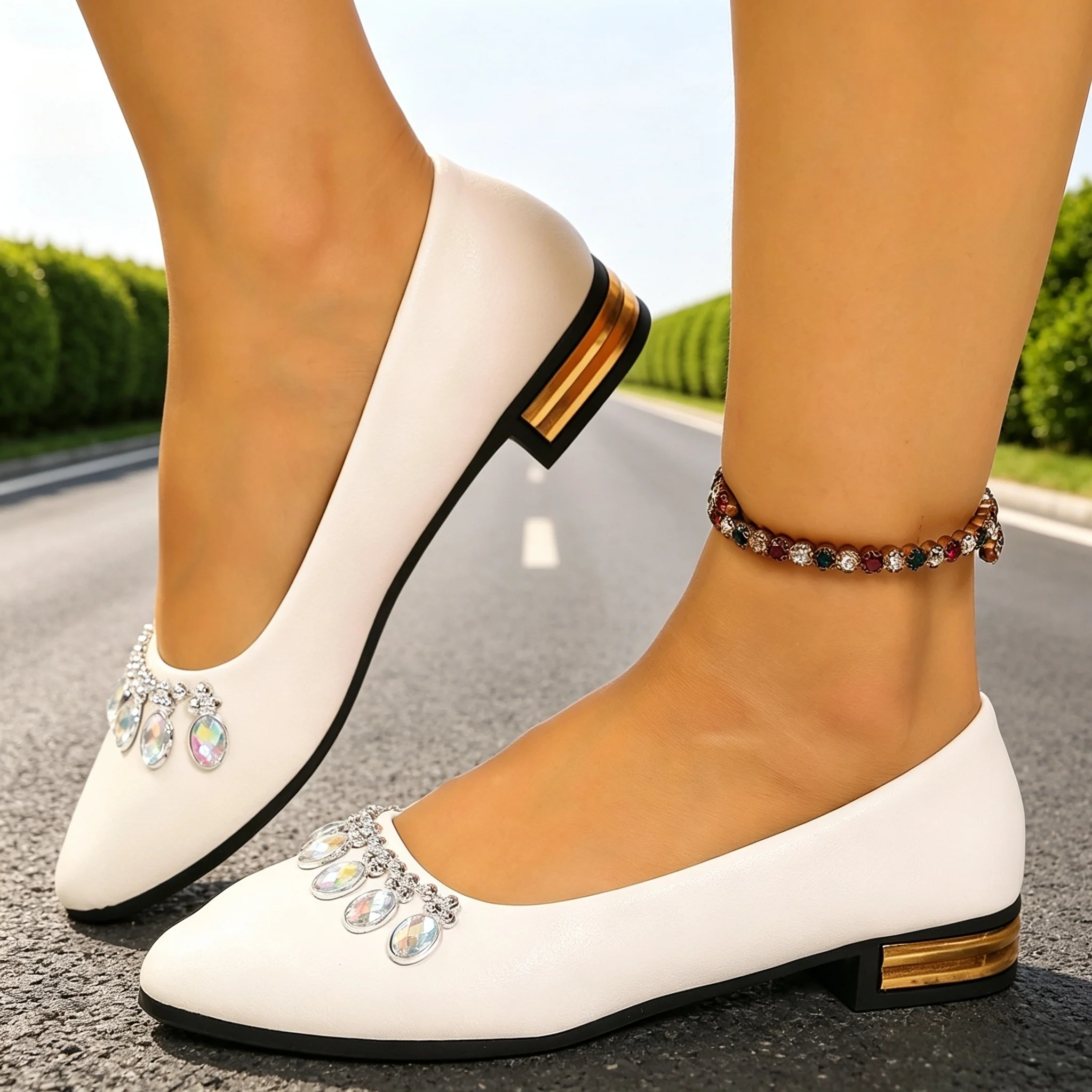 Women Flats Pointed Toe Ballet - đánh giá và giá Women'S Fashion Shoes