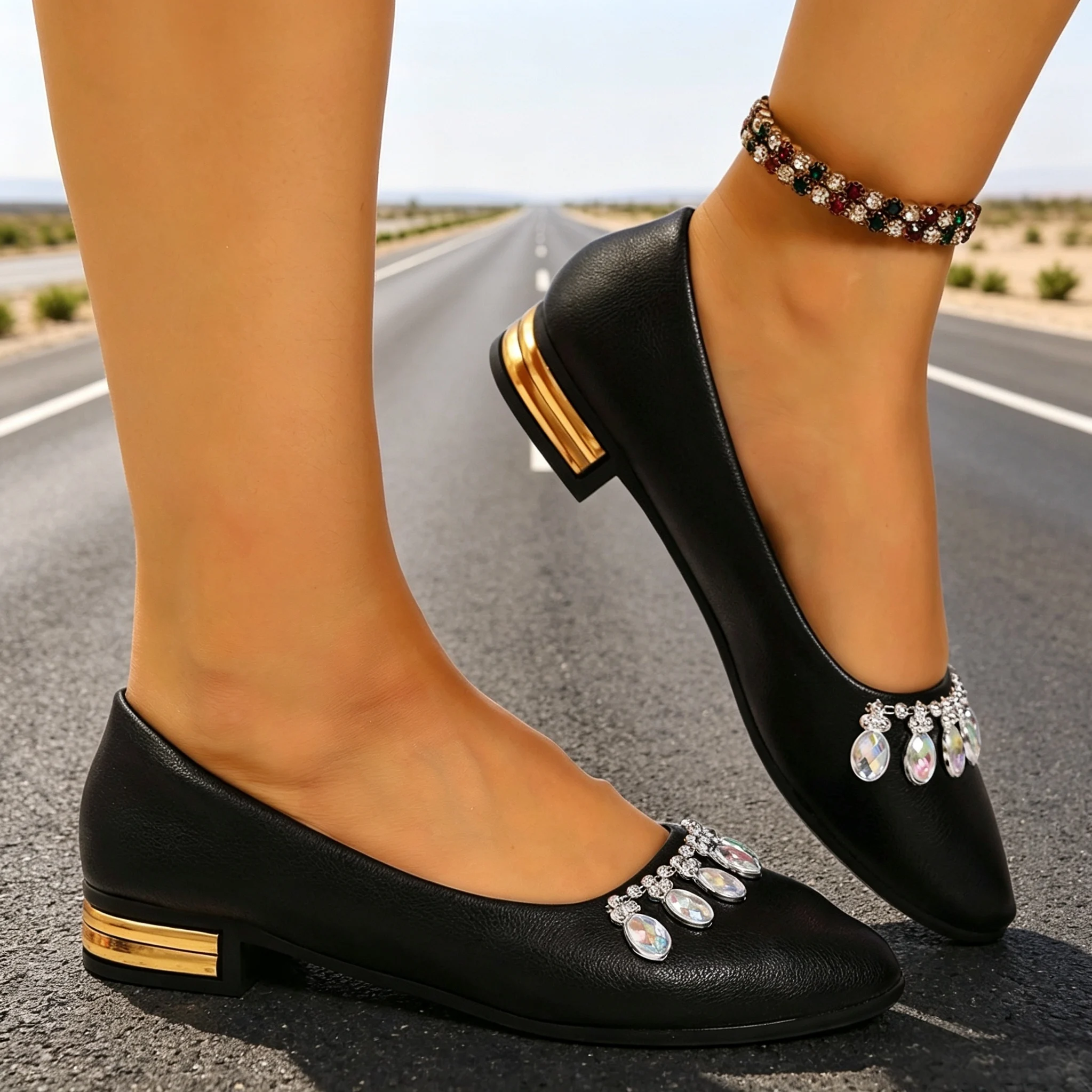Women Flats Pointed Toe Ballet - đánh giá và giá Women'S Fashion Shoes