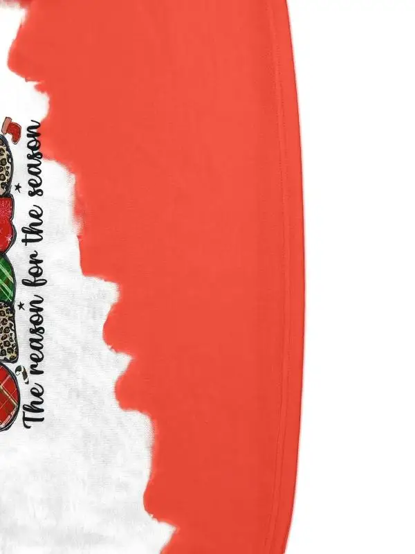 Women Christmas Tie Dye Sweats - đánh giá và giá Women Fashion Necktie