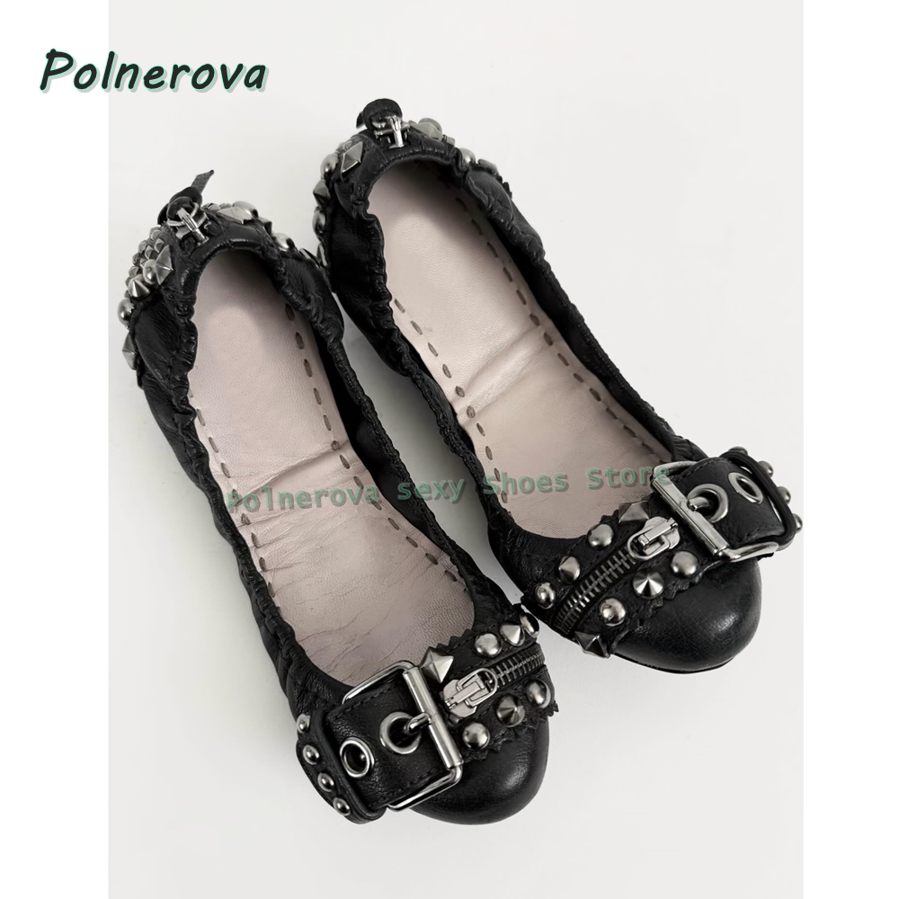 Rivet Belt Buckle Mary Jane Sh - đánh giá và giá Women'S Fashion Shoes