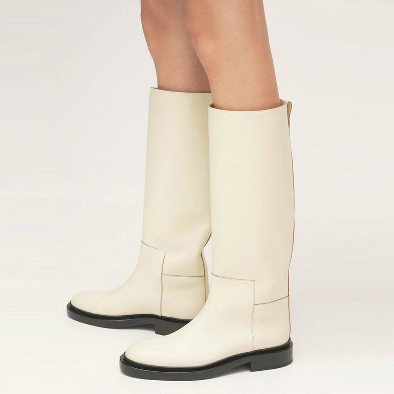 Meotina Nữ Da Thật Chính Hãng  - đánh giá và giá Women'S Fashion Knee High Boots