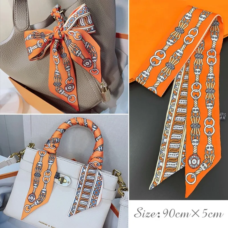 Fashion Skinny Silk Scarf for  - đánh giá và giá Women Fashion Necktie