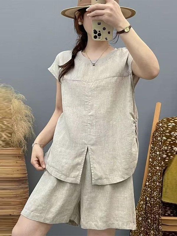 High-End Cotton Linen Set Wome - đánh giá và giá Women Fashion Over The Years