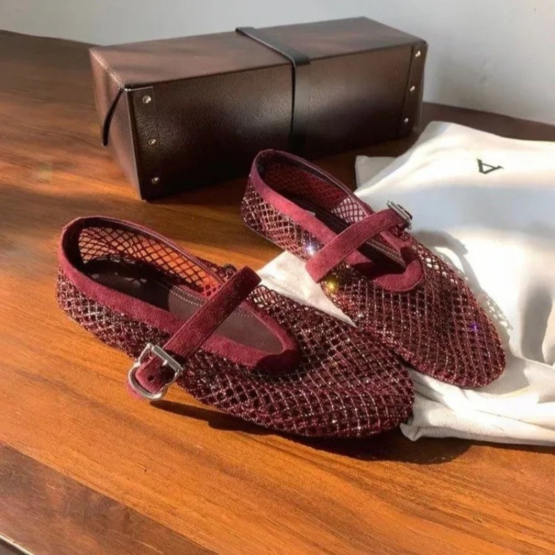 Hollow Rhinestone Baotou Sanda - đánh giá và giá Women'S Fashion Shoes