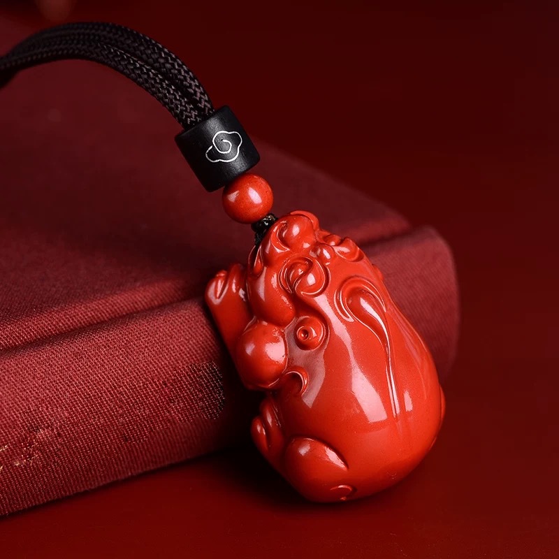 Fashion Red Cinnabar Jade Larg - đánh giá và giá Women'S Fashion Jewellery
