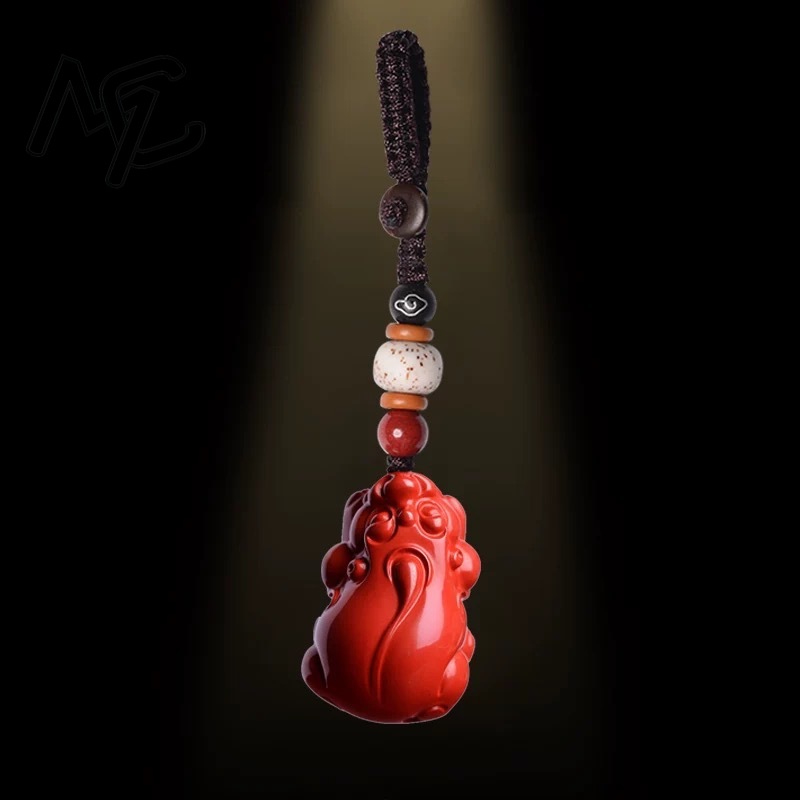 Fashion Red Cinnabar Jade Larg - đánh giá và giá Women'S Fashion Jewellery