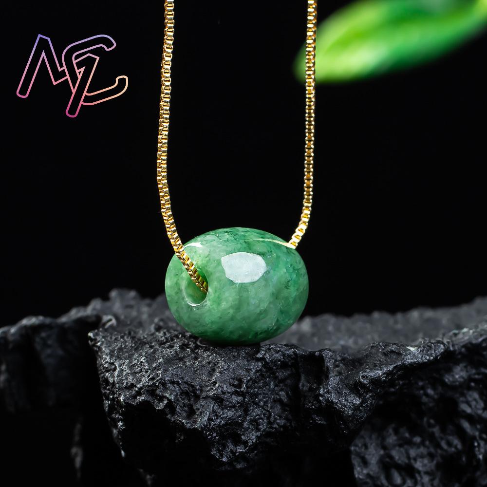 Natural Real Jade Bead Pendant - đánh giá và giá Women'S Fashion Jewellery