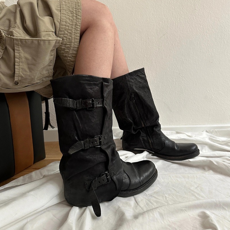 Classic Women Shoes Retro Luxu - đánh giá và giá Women'S Fashion Knee High Boots